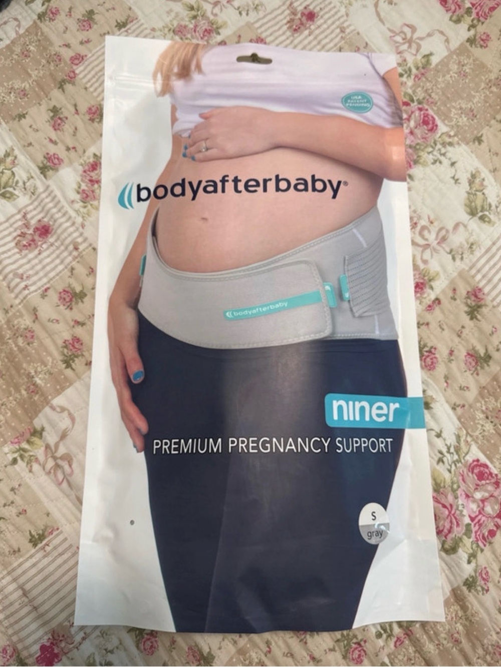 Body after baby Niner Premium Pregnancy Support in Gray